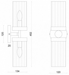 Бра Favourite Radiales 3099-2W в Стрежевом - strezevoi.mebel24.online | фото 4