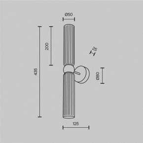 Бра Maytoni Antic MOD302WL-02CG1 в Стрежевом - strezevoi.mebel24.online | фото 3