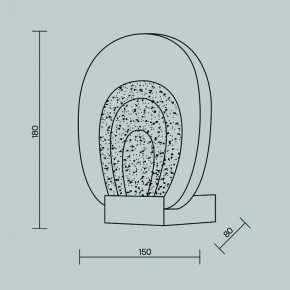 Бра Maytoni Biology MOD367WL-L3BSK в Стрежевом - strezevoi.mebel24.online | фото 4