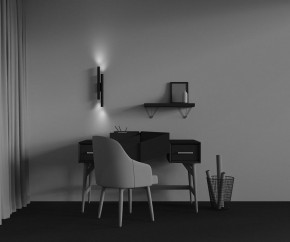 Бра Maytoni Calipso C082WL-24W2.7K-B в Стрежевом - strezevoi.mebel24.online | фото 4