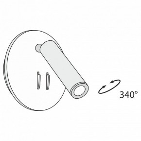 Бра Maytoni Ios 176 C176-WL-01-6W-B в Стрежевом - strezevoi.mebel24.online | фото 3