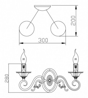 Бра Maytoni Perla ARM337-02-R в Стрежевом - strezevoi.mebel24.online | фото 4