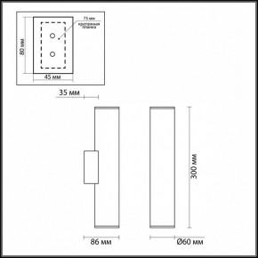 Бра Odeon Light Dario 3833/2WA в Стрежевом - strezevoi.mebel24.online | фото 4