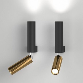 Бра с подсветкой Eurosvet Pitch 40020/1 LED черный/латунь в Стрежевом - strezevoi.mebel24.online | фото 3
