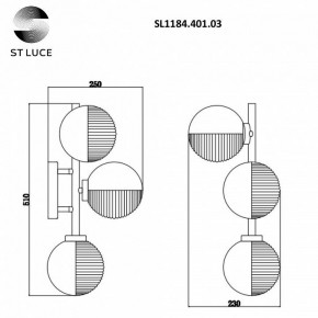 Бра ST-Luce Todo SL1184.401.03 в Стрежевом - strezevoi.mebel24.online | фото 6