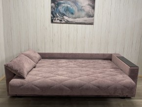 Диван Престиж-15 (НПБ+МДФ) велюр Sensey Elderberry в Стрежевом - strezevoi.mebel24.online | фото 3