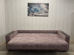 Диван Престиж-15 (НПБ+МДФ) велюр Sensey Elderberry в Стрежевом - strezevoi.mebel24.online | фото 4