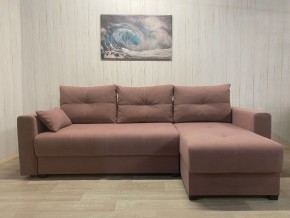 Диван угловой Комфорт-3 (НПБ) велюр Luma 16 в Стрежевом - strezevoi.mebel24.online | фото 1