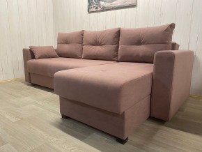Диван угловой Комфорт-3 (НПБ) велюр Luma 16 в Стрежевом - strezevoi.mebel24.online | фото 2