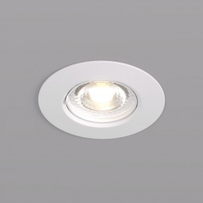 DK3028-WH Встраиваемый светильник, IP 20, 10 Вт, GU5.3, LED, белый, пластик в Стрежевом - strezevoi.mebel24.online | фото 1