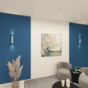 DK5022-WH Настенный светильник, IP20, до 15 Вт, LED, 2xGU10, белый, алюминий в Стрежевом - strezevoi.mebel24.online | фото 4