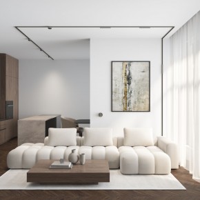 DK5072-DN Бра SHINE WALL со светодиодом, D104*H68, IP20, 3000К, 3W, RA?90, темный никель, алюминий в Стрежевом - strezevoi.mebel24.online | фото 6