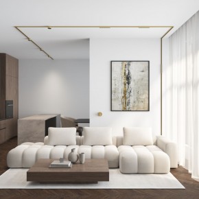 DK5072-SB Бра SHINE WALL со светодиодом, D104*H68, IP20, 3000К, 3W, RA?90, сатинированная латунь, алюминий в Стрежевом - strezevoi.mebel24.online | фото 6