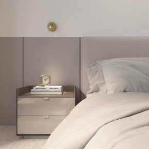 DK5072-SB Бра SHINE WALL со светодиодом, D104*H68, IP20, 3000К, 3W, RA?90, сатинированная латунь, алюминий в Стрежевом - strezevoi.mebel24.online | фото 9