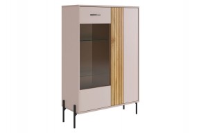 ДОМИНИКА Комод (со стеклом) в Стрежевом - strezevoi.mebel24.online | фото