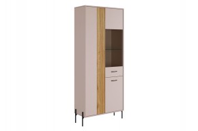 ДОМИНИКА Шкаф двухдверный (со стеклом) в Стрежевом - strezevoi.mebel24.online | фото