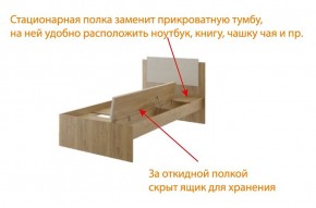 Дуглас (подростковая) М14 Кровать в Стрежевом - strezevoi.mebel24.online | фото 6