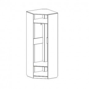 ЭЛАНА Прихожая (модульная) Бодега Белая в Стрежевом - strezevoi.mebel24.online | фото 5