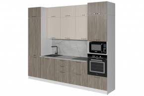 ФЬЮДЖИ Кухонный гарнитур Экстра (3000 мм) в Стрежевом - strezevoi.mebel24.online | фото 4
