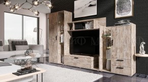 МОДЕНА Гостиная (модульная) Дуб Юкон в Стрежевом - strezevoi.mebel24.online | фото