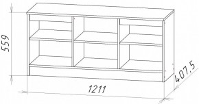 НИЦЦА Гостиная (модульная) в Стрежевом - strezevoi.mebel24.online | фото 3