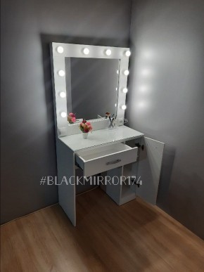 Гримёрный стол ГС1РД80 в Стрежевом - strezevoi.mebel24.online | фото 3