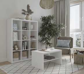 Журнальный стол Энкель 82С, тамбурат, цвет белый в Стрежевом - strezevoi.mebel24.online | фото 4