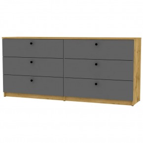 Комод Arvid K159 (ДВ-Графит) в Стрежевом - strezevoi.mebel24.online | фото