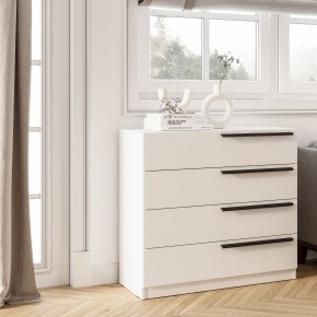 Комод Айрон КМ-02 (белый) в Стрежевом - strezevoi.mebel24.online | фото 2