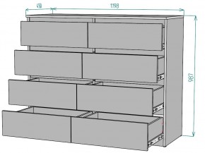 Комод Мальта K133 в Стрежевом - strezevoi.mebel24.online | фото 2