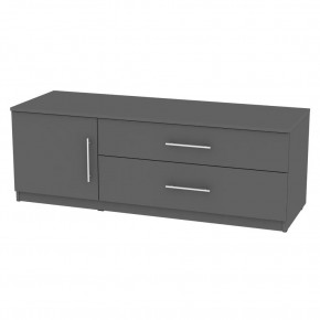 Комод "Калисто (K52)" ручка рейлинг (Графит) в Стрежевом - strezevoi.mebel24.online | фото