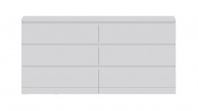 Комод Варма 6Д большой с шестью выдвижными ящиками, цвет белый в Стрежевом - strezevoi.mebel24.online | фото 2