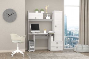 Компьютерный стол №10 (Анкор светлый) в Стрежевом - strezevoi.mebel24.online | фото