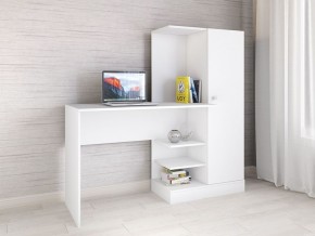 Компьютерный стол Квартет-6 Белый в Стрежевом - strezevoi.mebel24.online | фото