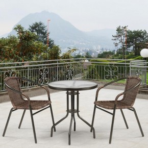 Комплект мебели Асоль-7 TLH-037B/TLH-060 brown-2pcs в Стрежевом - strezevoi.mebel24.online | фото 2