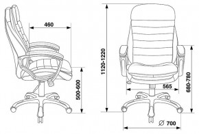 Кресло для руководителя Бюрократ T-9950LT в Стрежевом - strezevoi.mebel24.online | фото 6
