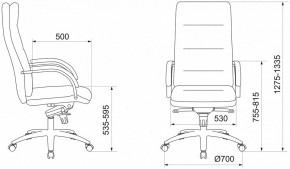 Кресло для руководителя T-9927SL/BLACK в Стрежевом - strezevoi.mebel24.online | фото 5