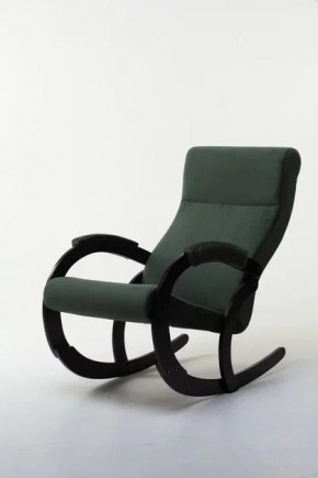 Кресло-качалка КОРСИКА 34-Т-AG (зеленый) в Стрежевом - strezevoi.mebel24.online | фото