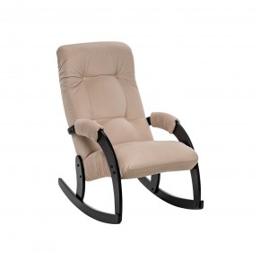 Кресло-качалка Модель 67 Венге, ткань V 18 в Стрежевом - strezevoi.mebel24.online | фото 2
