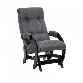 Кресло-качалка Модель 68 (Leset Футура) Венге, ткань Malmo 95 в Стрежевом - strezevoi.mebel24.online | фото