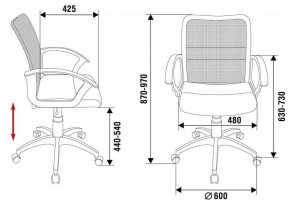 Кресло компьютерное CH-590/BLACK в Стрежевом - strezevoi.mebel24.online | фото