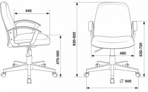 Кресло компьютерное CH-808-LOW/#B в Стрежевом - strezevoi.mebel24.online | фото 3