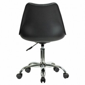 Кресло стул BRABIX "Eames MG-310 CH", хром, пластик черный, экокожа черная, 532925 в Стрежевом - strezevoi.mebel24.online | фото 4