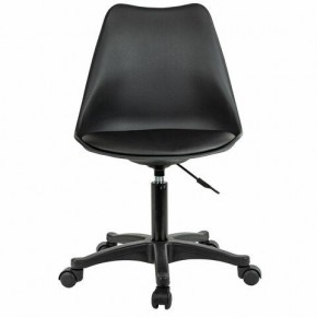 Кресло стул BRABIX "Eames MG-310 PL", пластик черный, экокожа черная, 532927 в Стрежевом - strezevoi.mebel24.online | фото 1