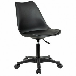 Кресло стул BRABIX "Eames MG-310 PL", пластик черный, экокожа черная, 532927 в Стрежевом - strezevoi.mebel24.online | фото 2