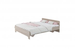 Кровать 1,6 VICTOR + основание (Сонома) в Стрежевом - strezevoi.mebel24.online | фото 2