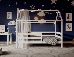 Кровать-домик 80*190 Белый в Стрежевом - strezevoi.mebel24.online | фото 2