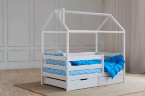 Кровать-домик 80*190 Белый в Стрежевом - strezevoi.mebel24.online | фото 5