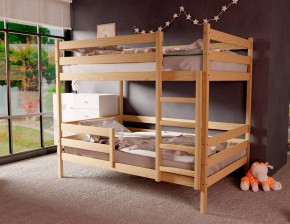 Кровать двухъярусная без крыши 80*160 без покраски в Стрежевом - strezevoi.mebel24.online | фото 2