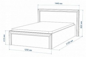 Кровать полутораспальная Нобиле Кр-120 в Стрежевом - strezevoi.mebel24.online | фото 3